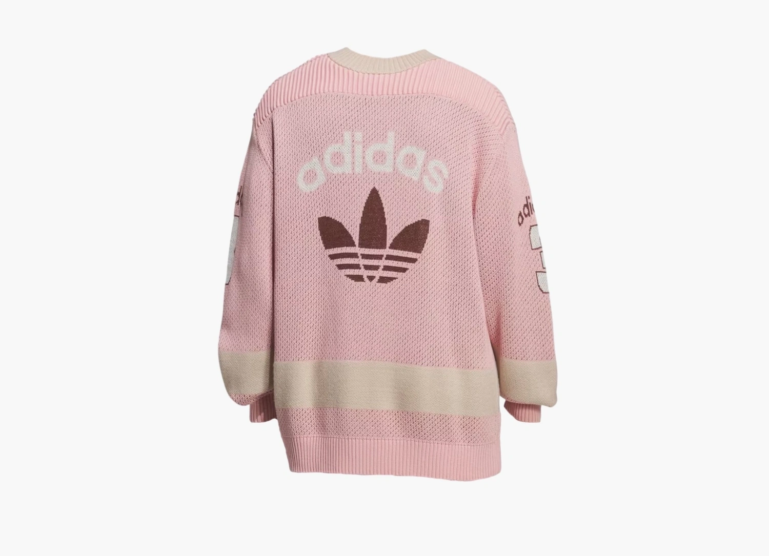 Adidas Team Sweater Wonder Mauve / Wonder Beige 