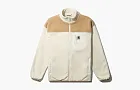 Carhartt WIP Two Tone Fleece Jacket Cream