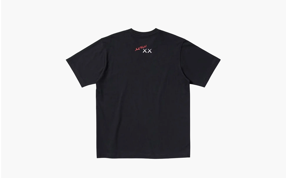 Kaws Uniqlo x Warhol Collaboration Unisex T-Shirt Black