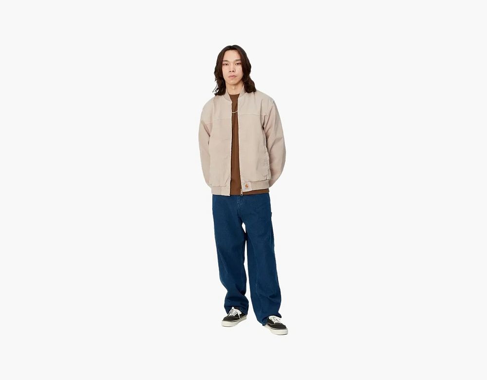 Carhartt WIP OG Santa Fe Bomber Jacket Sand