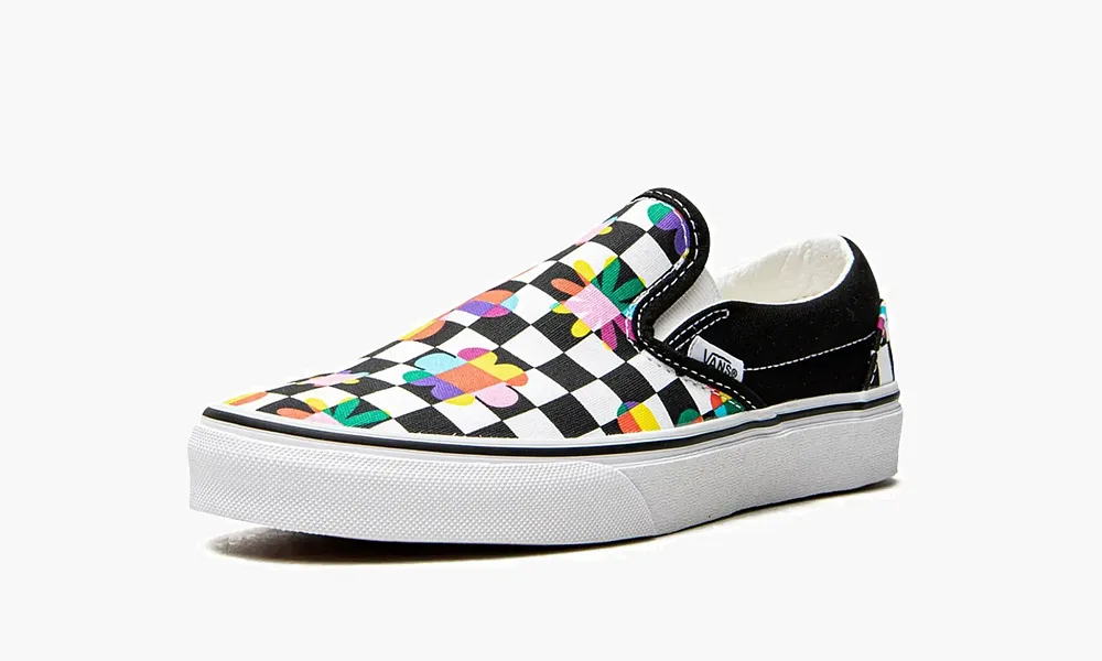 Vans Classic Slip-on Floral Checkerboard