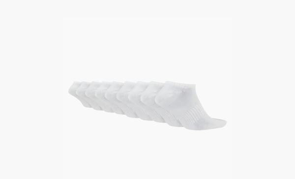 Nike Everyday Low Crew Socks 3 Pairs White 