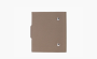 HERMES Togo Calfskin Storage Bag Unisex "Brown" 