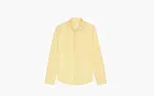 Sporty & Rich SRC Embroidered Button Down Shirt White/Yellow
