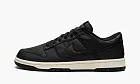 Nike Dunk Low Retro PRM Black Canvas