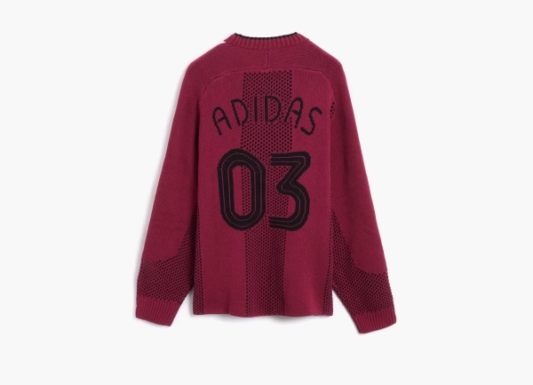 Adidas Originals ADC BC LS PO U Pullover Burgundy 