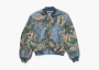 Acne Studios Denim Bomber Jacket "Brown" 