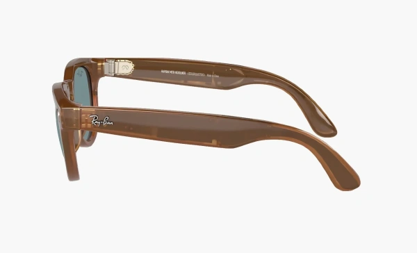Ray-Ban Meta Headliner Shiny Caramel Transitions Sapphire  Ray-Ban Meta Headliner Shiny Caramel Transitions Sapphire
