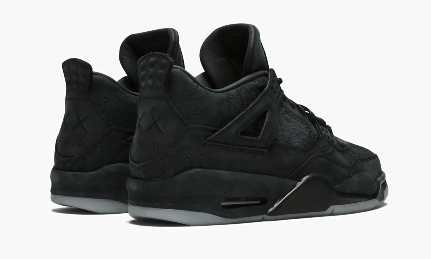 фото Air Jordan 4 Retro "Kaws - Black" (Air Jordan 4)-930155 001