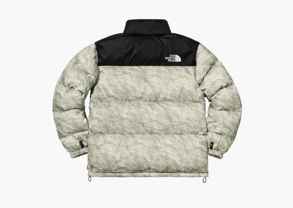 Supreme x The North Face Paper Print Nuptse Jacket Paper Print  Supreme x The North Face Paper Print Nuptse Jacket Paper Print