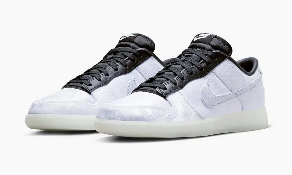 Nike Dunk Low Clot Fragment White
