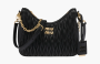 Miu Miu Shoulder bag in matlasse "Black" 