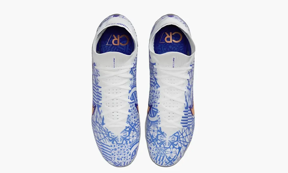 Nike Zoom Mercurial Superfly 9 Elite Cr7 Fg Azulejo