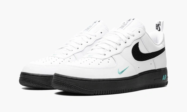 Nike Air Force 1 White/Black Teal 