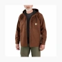Carhartt 105022 Rain Defender Relaxed Fit Heavyweight Hooded Shirt Jac Relaxed Fit 