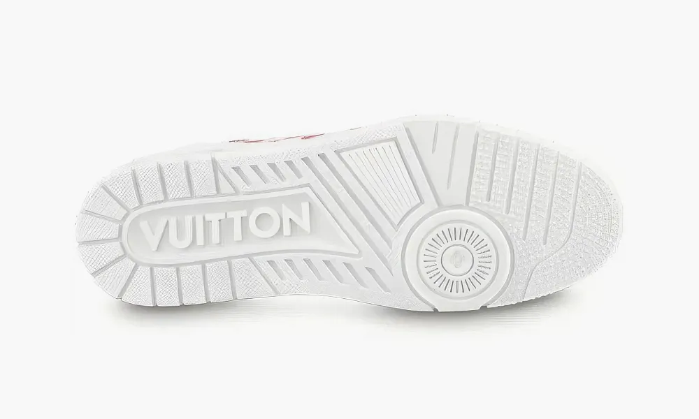 Nigo X Louis Vuitton Trainer Red White Damier