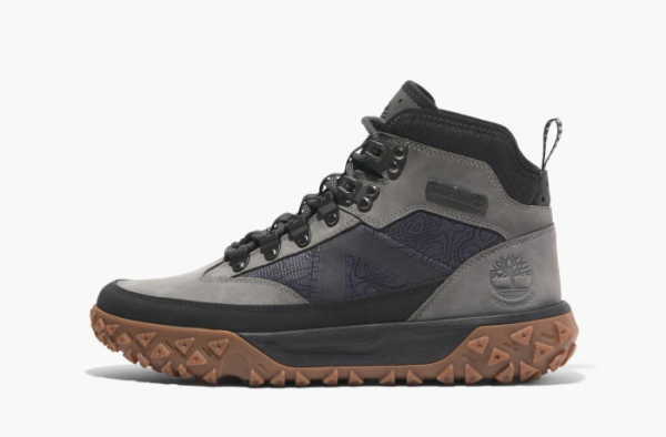 Timberland Greenstride Motion 6 Mid Hiking Boot Medium Grey Nubuck 
