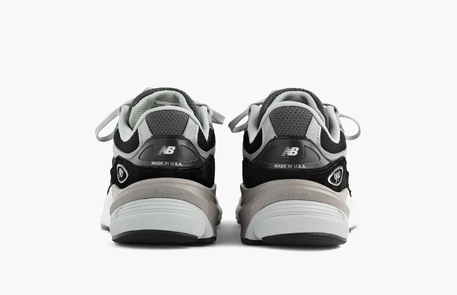 New Balance 990v6 Made in USA Wide WMNS Black Silver 