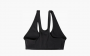 Sporty & Rich Serif Rib Sports Bra "Black/White" 