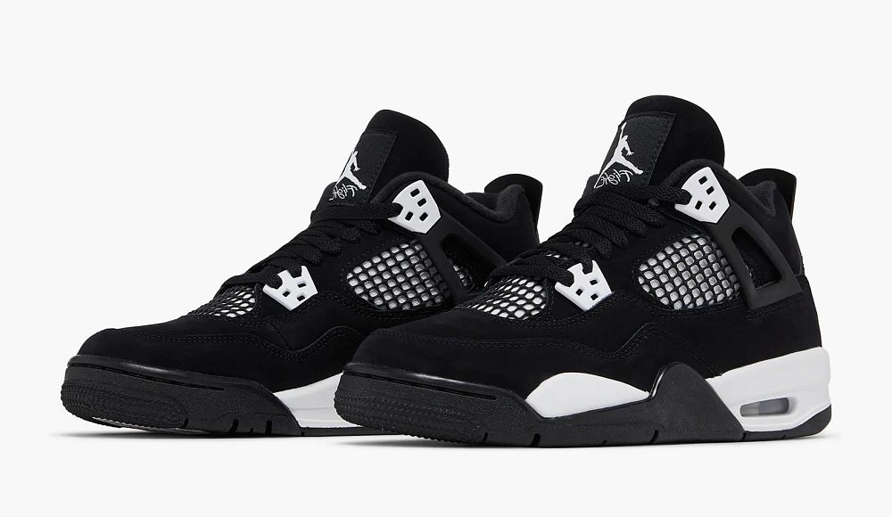 Air Jordan 4 Retro GS White Thunder