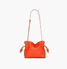 Loewe Mini Flamenco Clutch Calfskin Orange