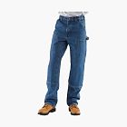 Carhartt Wide Leg Carpenter Jeans Dark Blue