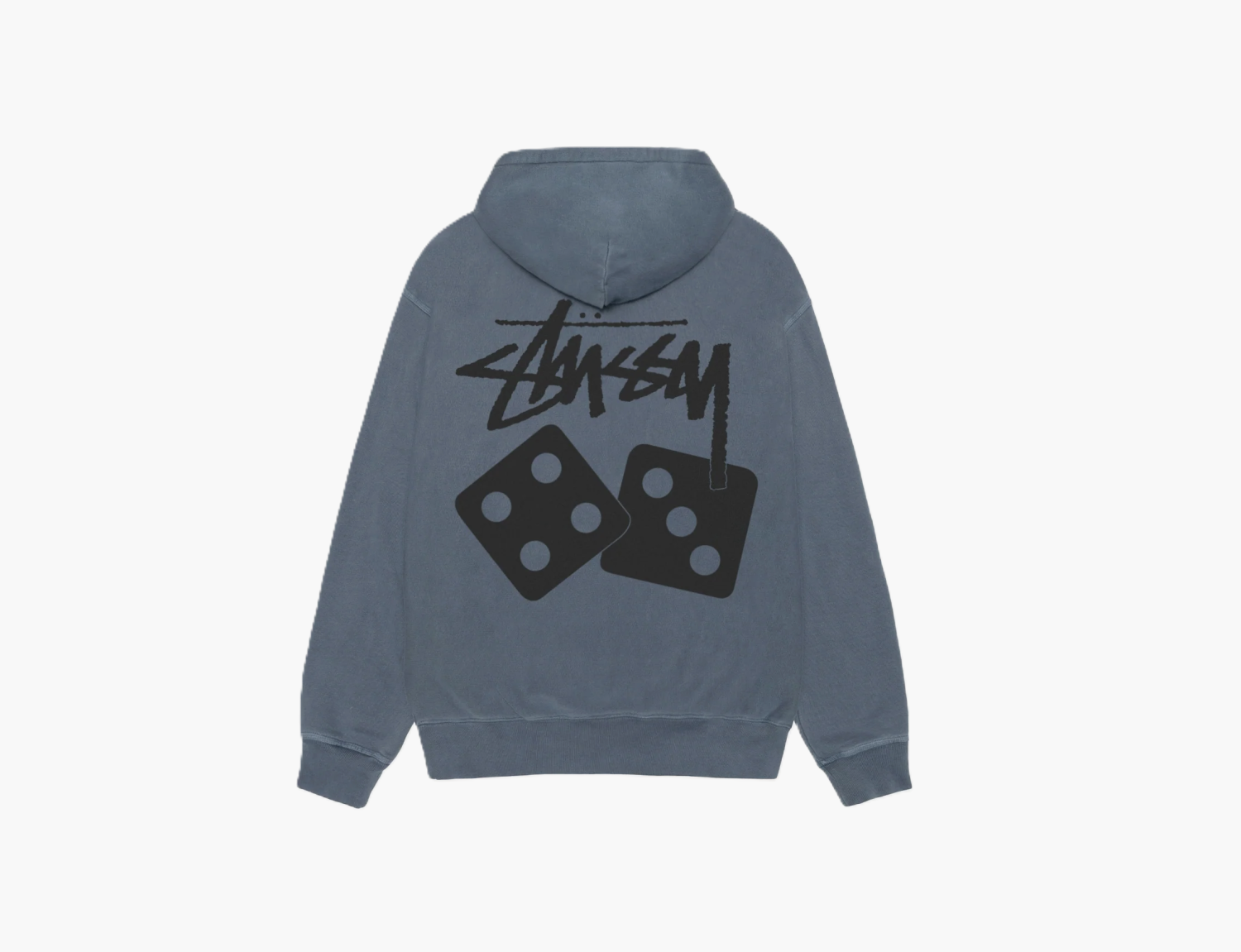 Stussy Dice Zip Hoodie Pigment Dyed "Navy" 