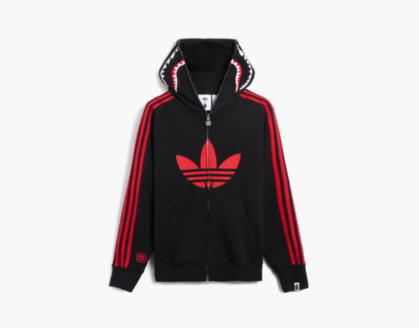Adidas Originals x A Bathing Ape Men's Hooded Jacket Black 