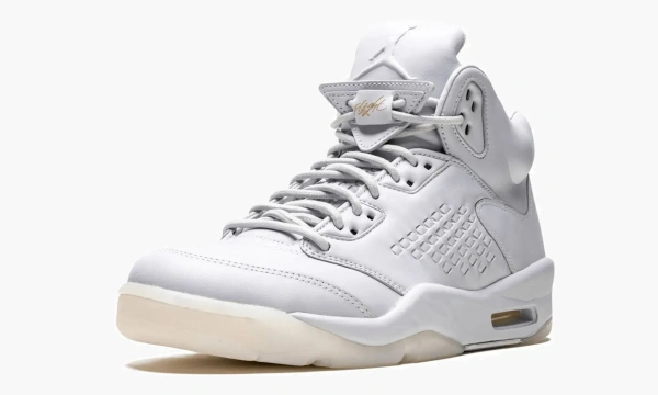 Air Jordan 5 Retro Prem Pure Platinum 