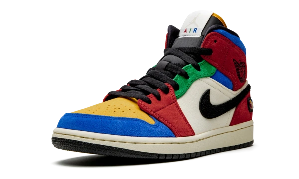 Air Jordan 1 Mid Blue The Great - Fearless 