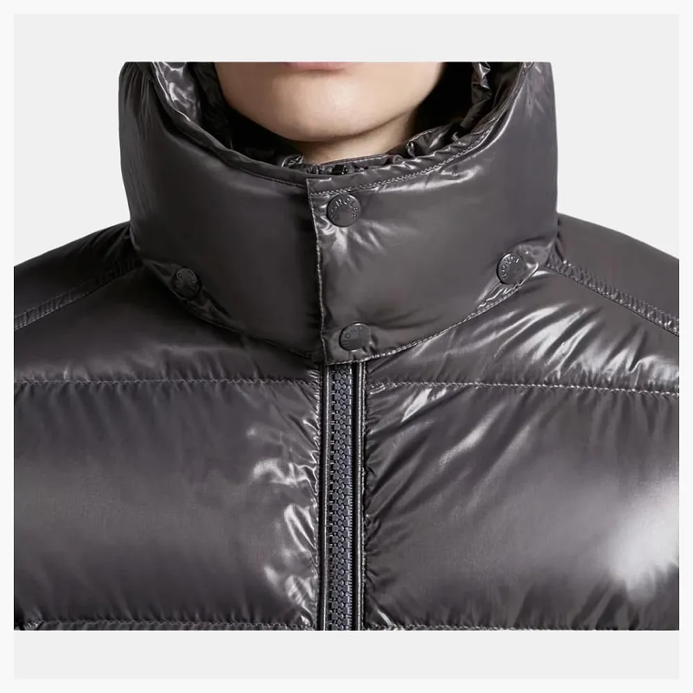 Moncler Maya Short Down Jacket Dark Gray