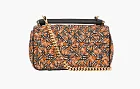 Burberry Small Quilted Lambskin Monogram Print Lola Bag Multicolor
