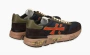 Premiata Mick Sneakers With Suede Inserts Blue-Brown 