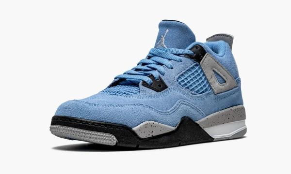 Air Jordan 4 Retro PS University Blue Kids 