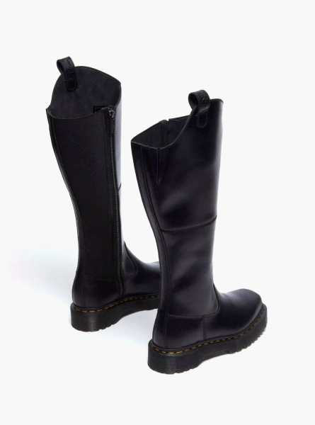 Dr. Martens Amaayah Knee High Leather Boots WMNS Black 