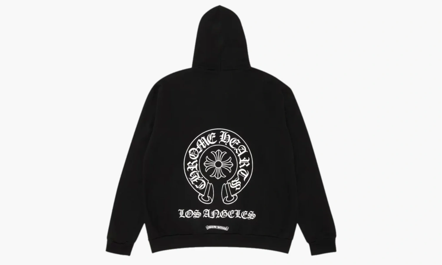 Chrome Hearts Horseshoe Logo Los Angeles Exclusive Hoodie Black 