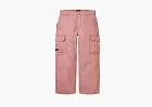 Supreme x Dickies Flannel Lined Cargo Pants Pink