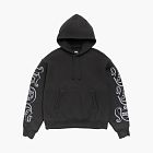 Stussy Motif Print Hoodie Black