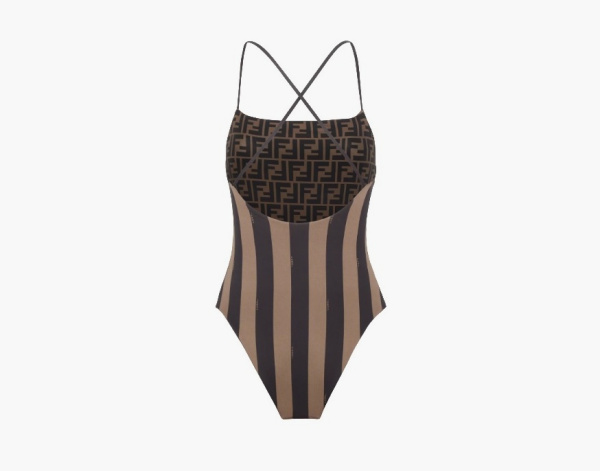 Fendi Swimsuit Brown 