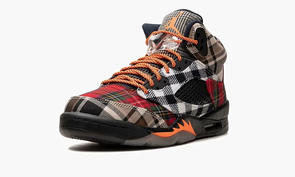 Air Jordan 5 GS Plaid