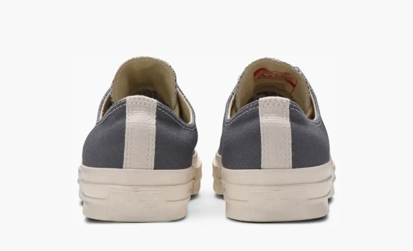Comme des Garçons PLAY x Chuck 70 Low Steel Gray