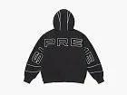 Supreme Paneled Hooded Sweatshirt Black