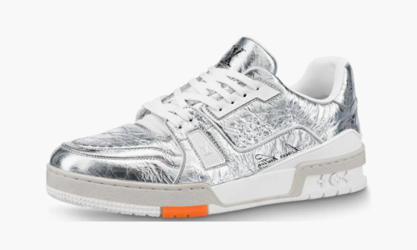 Louis Vuitton Trainer Silver 