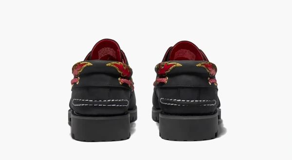Timberland 3-Eye Lug Handsewn Boat x CLOT Black 