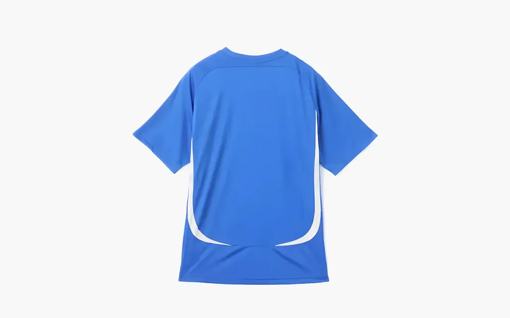 Adidas Archive Trefoil embroidered T shirt Blue