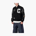 Carhartt WIP Letterman Varsity Jacket Black