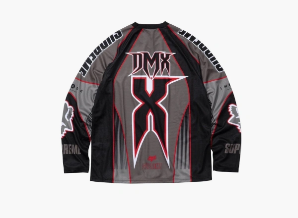 Supreme x Fox Racing DMX Long-Sleeve Black 