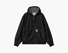 Carhartt WIP OG Active Hooded Jacket Black Aged Canvas