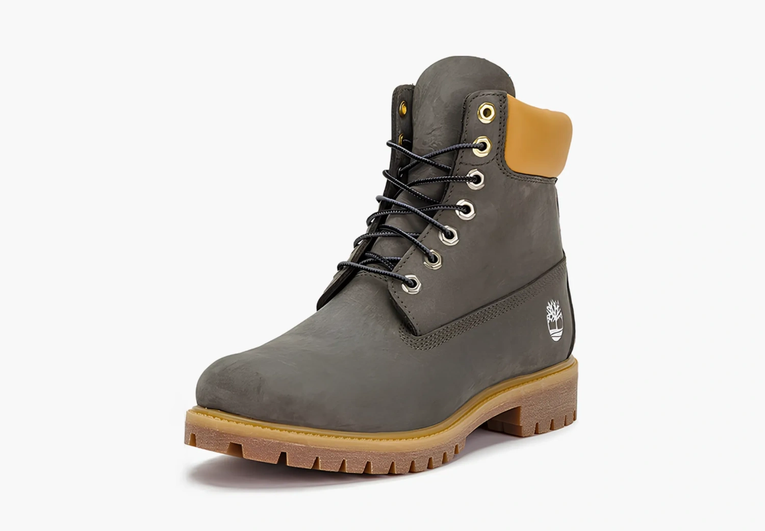 Timberland 6 Inch Premium Waterproof Boot Dark Green Nubuck 