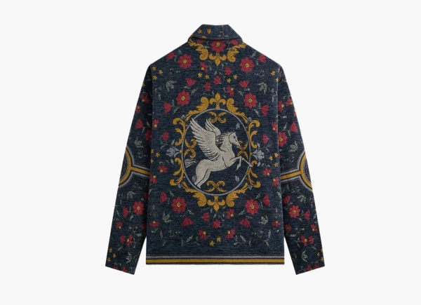 Kith Scarf Tapestry Coaches Jacket Nocturnal 